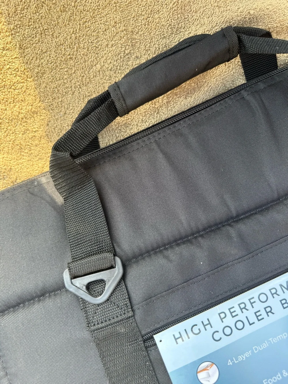 High Performance Black Cooler Bag - NorChill